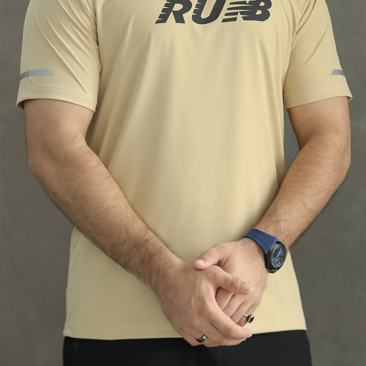 New Blnce Run Graphic Performance Dry-Fit Tee