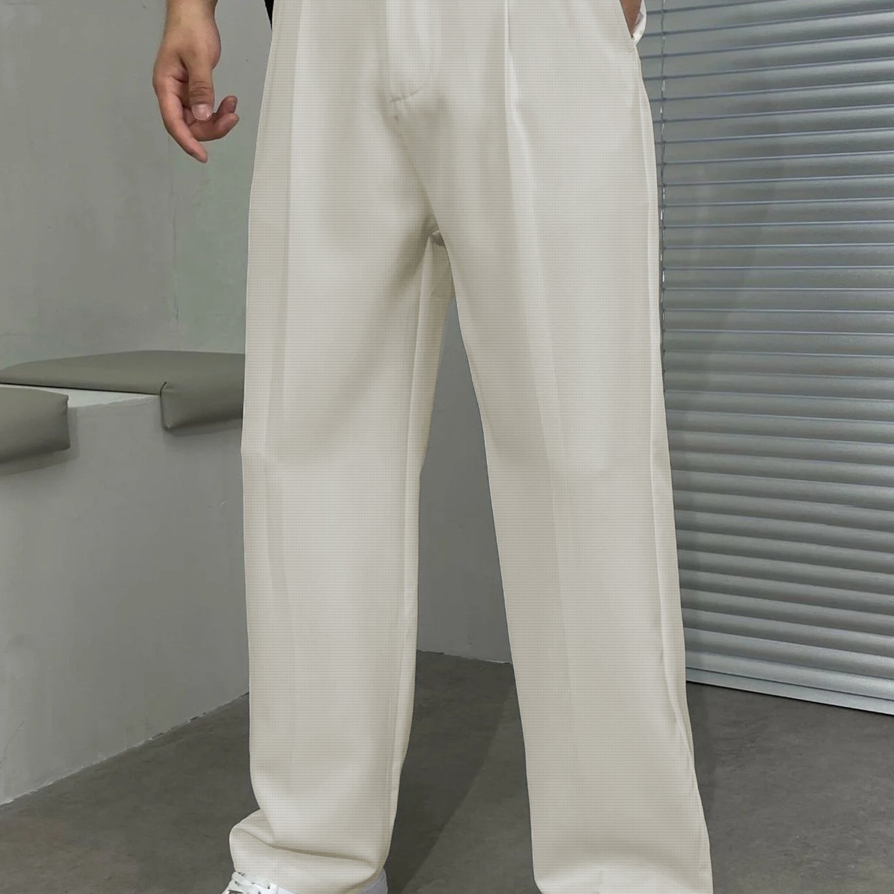 Single Plated Men's Cotton Pant