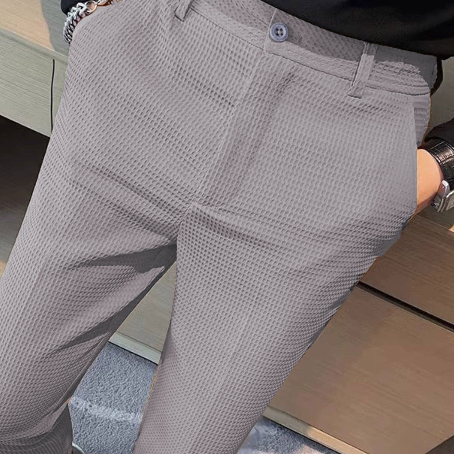 Turbo 'Apex' Elite Series Slimfit Waffle Pant