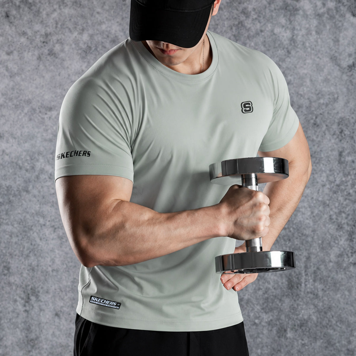 Skchr Activewear Essential Imp Dry-Fit Tee