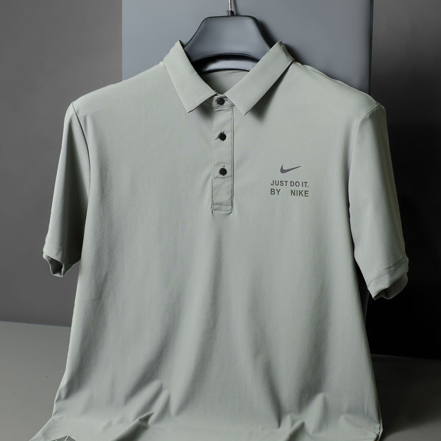 Nke Tour Heathered Dryfit Polo Shirt