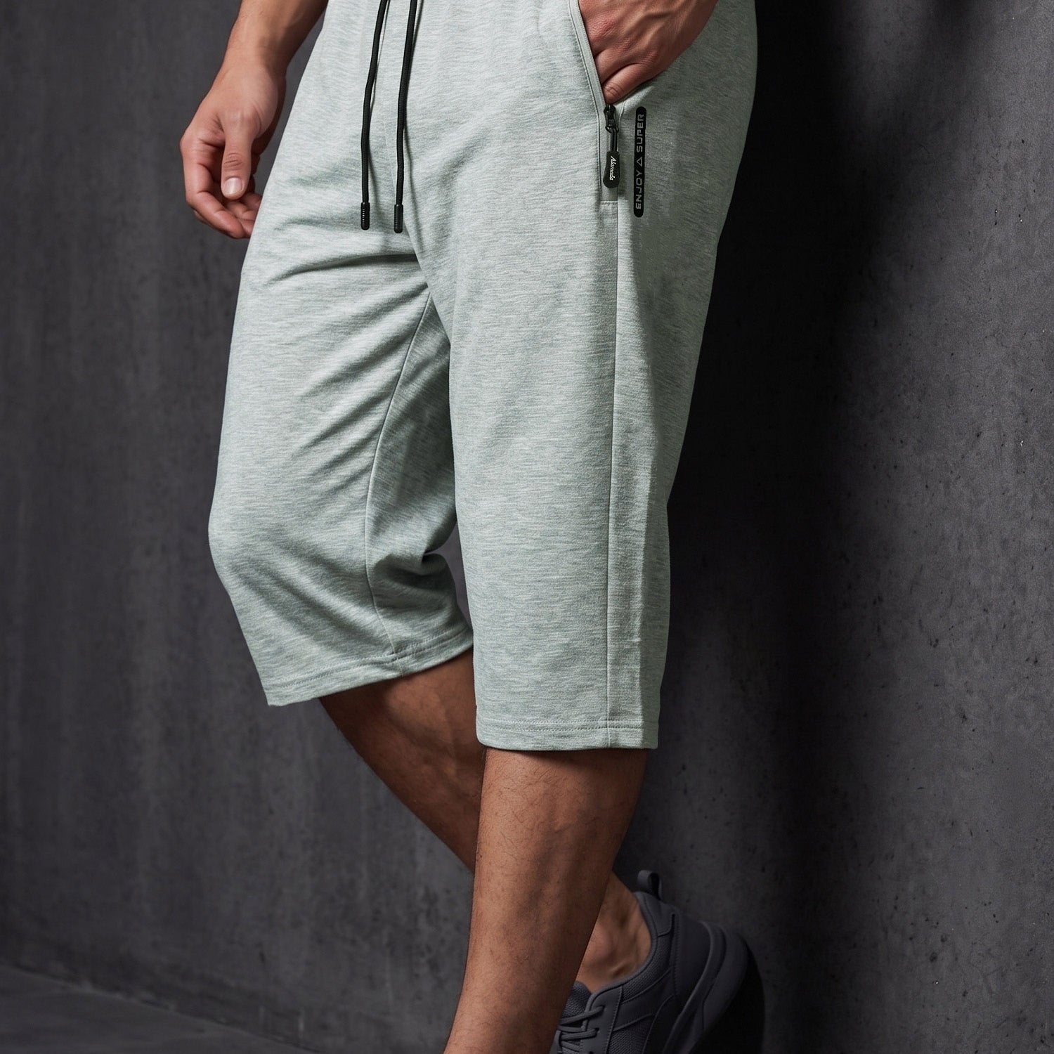 Men's Lightweight Casual Athletic Gym Shorts