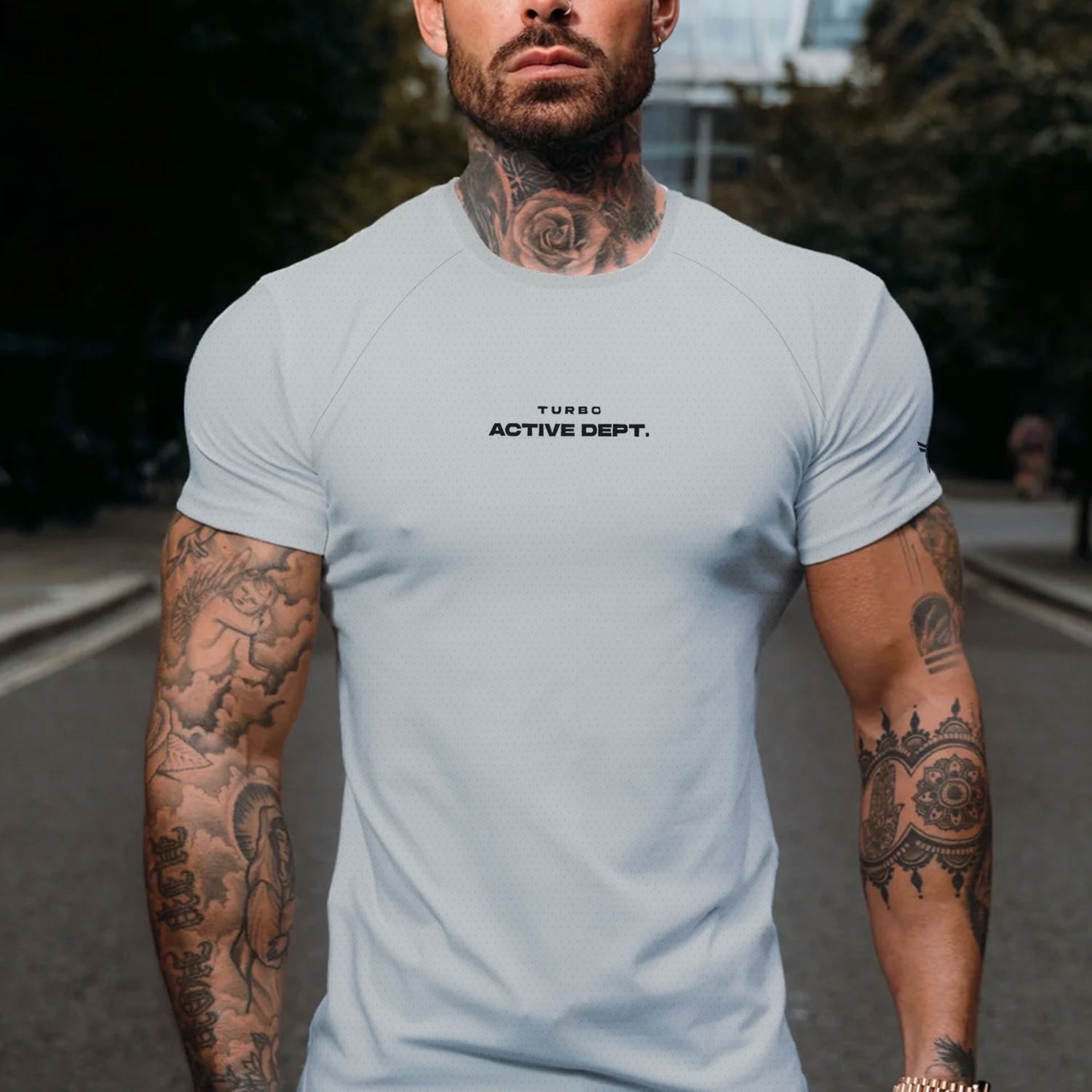 Turbo 'The Active Dept.' Performance Dry-Fit Tee