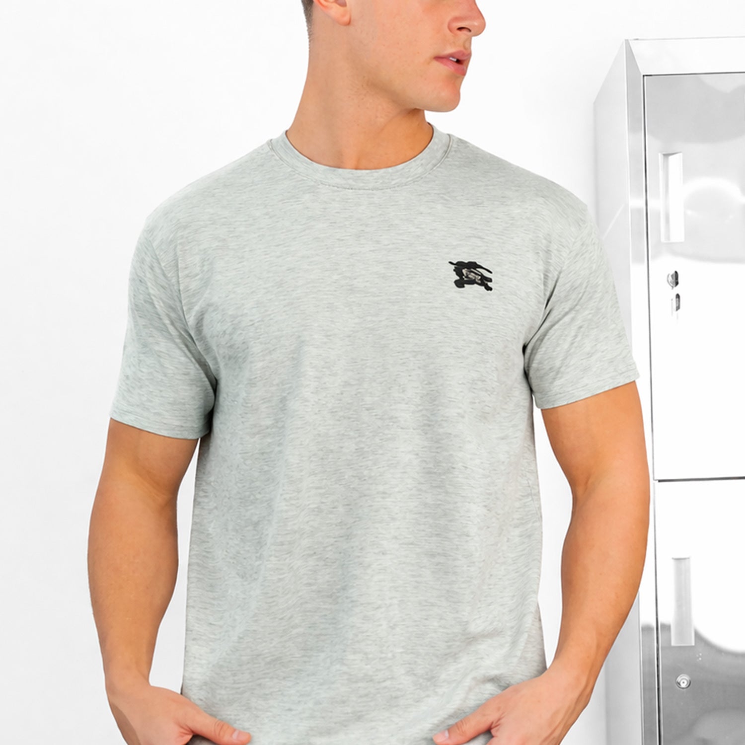 Burbry Equestrian Knight Design Men's Tee