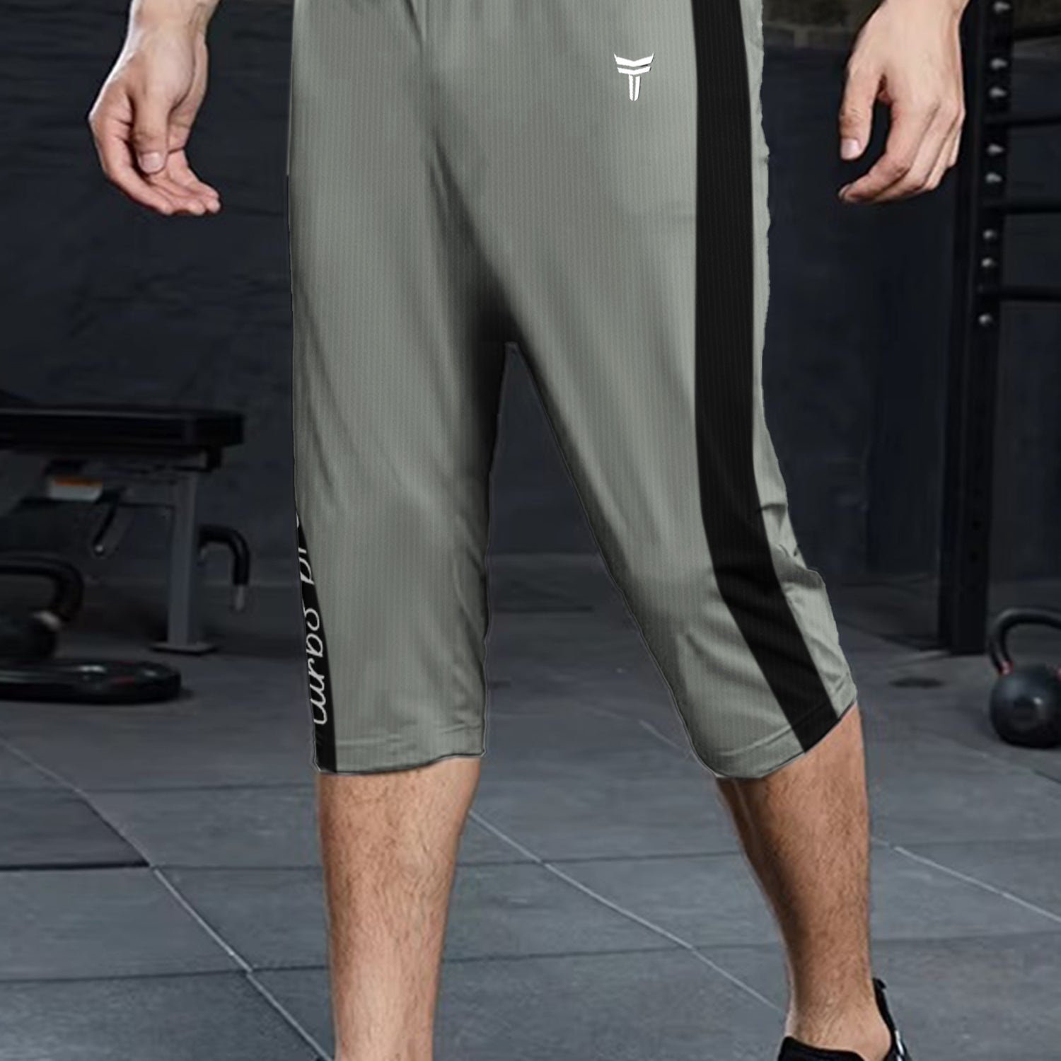 Turbo Pro Side Panels Men's Shorts In Slate Grey