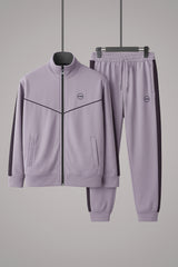 Turbo Athletic Runner Panelled Zipper Tracksuit
