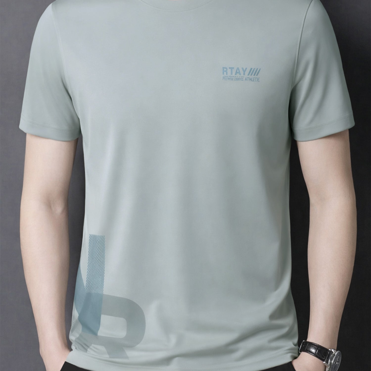 Mens Urban Casual Round Neck T-shirt*