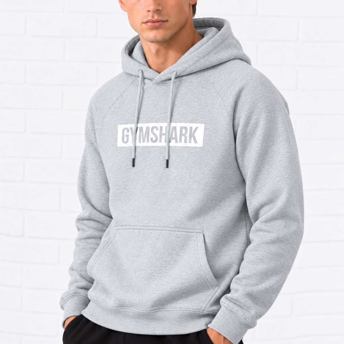 Gymshrk Worn Graphic Men's Hoodie