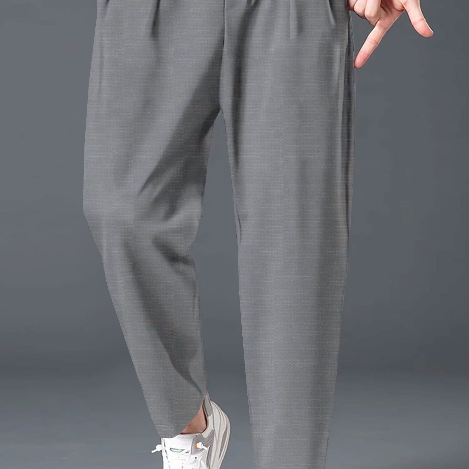 Turbo ProForm Waffle Texture Slim Fit Trouser