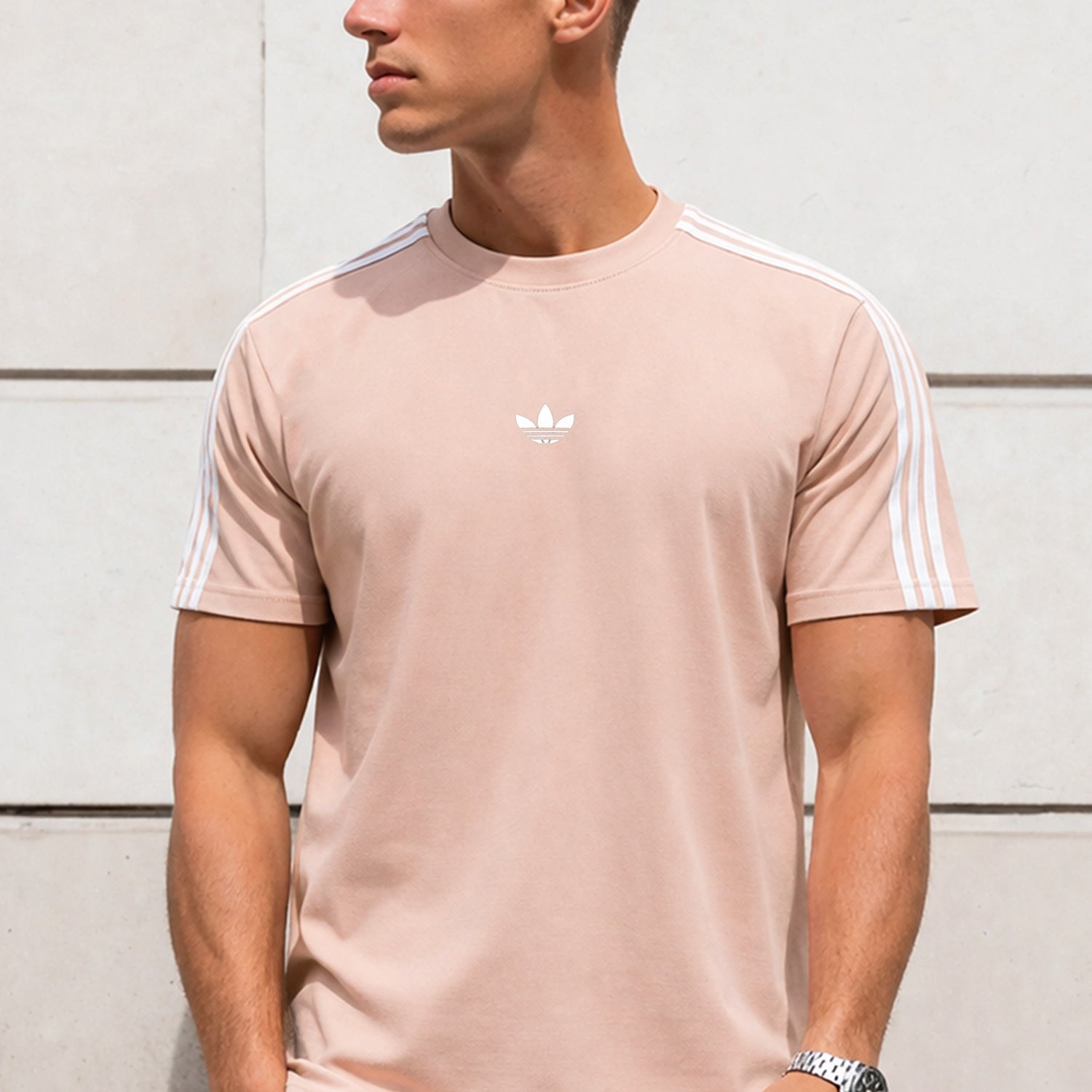 Adds Trefoil Boxy Men's Tee