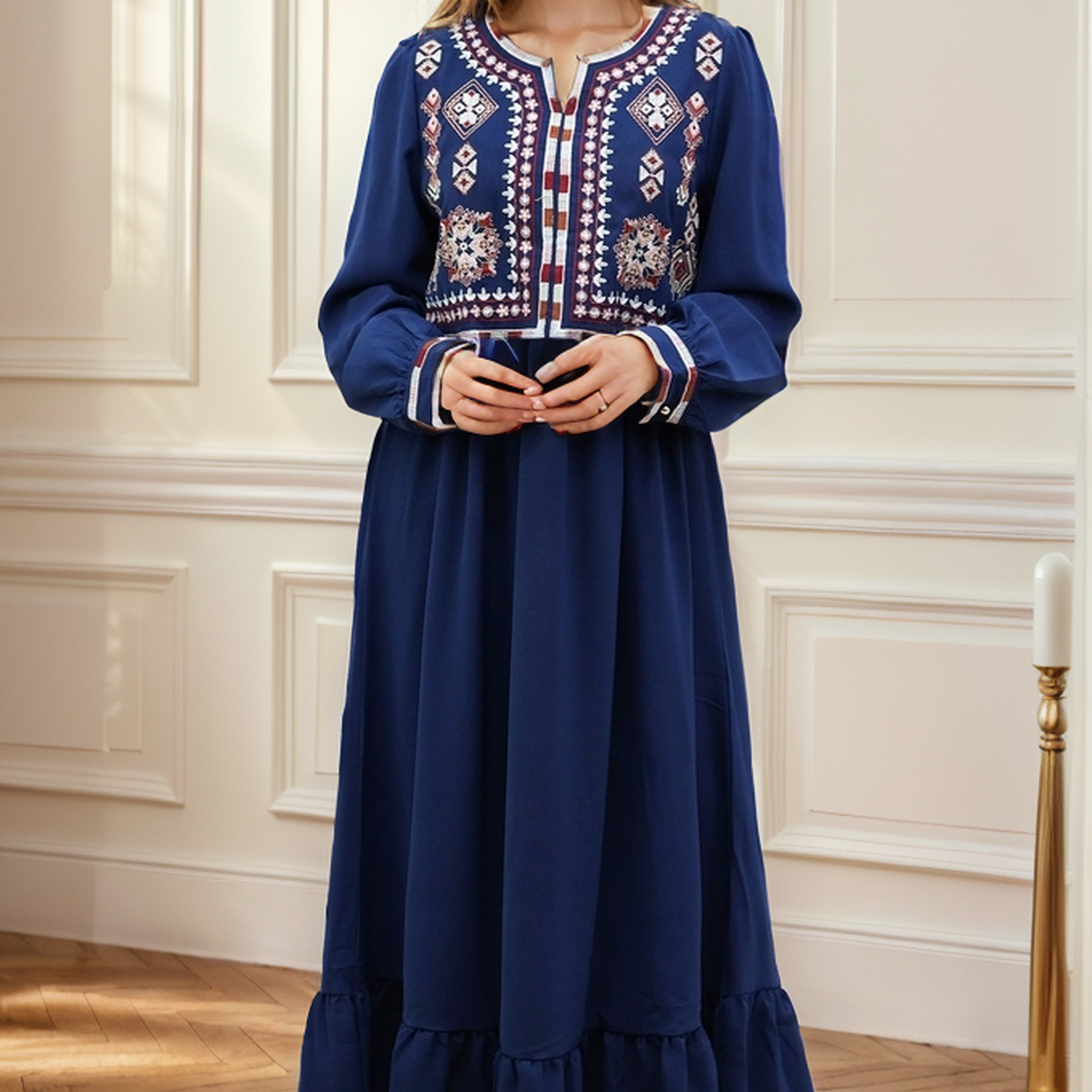 Embroidered Design Frock