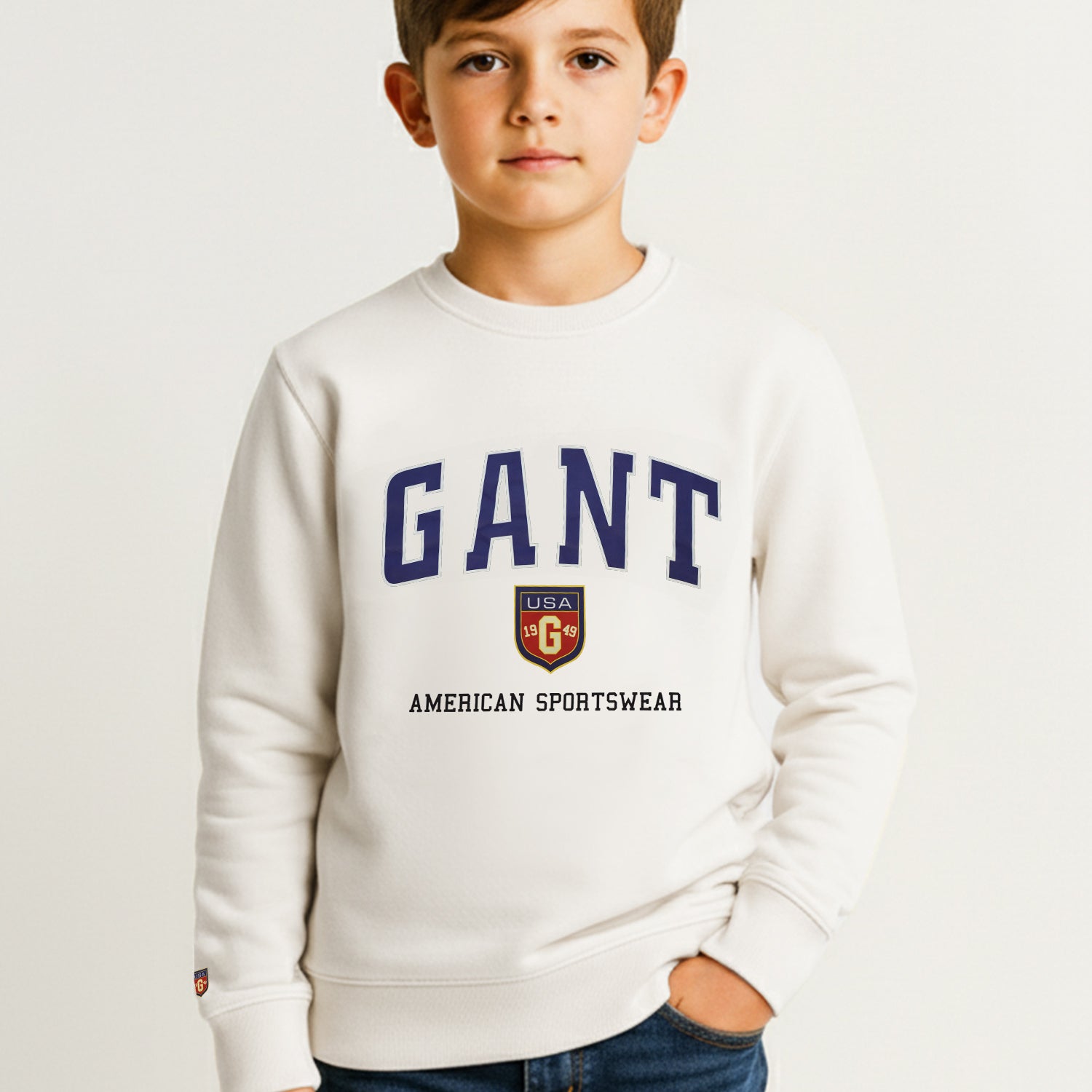Gant Graphic TurtleNeck Imported Unisex Kids SweatShirt