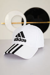 Adds Baseball 3-Stripes Imp Polyester Cap