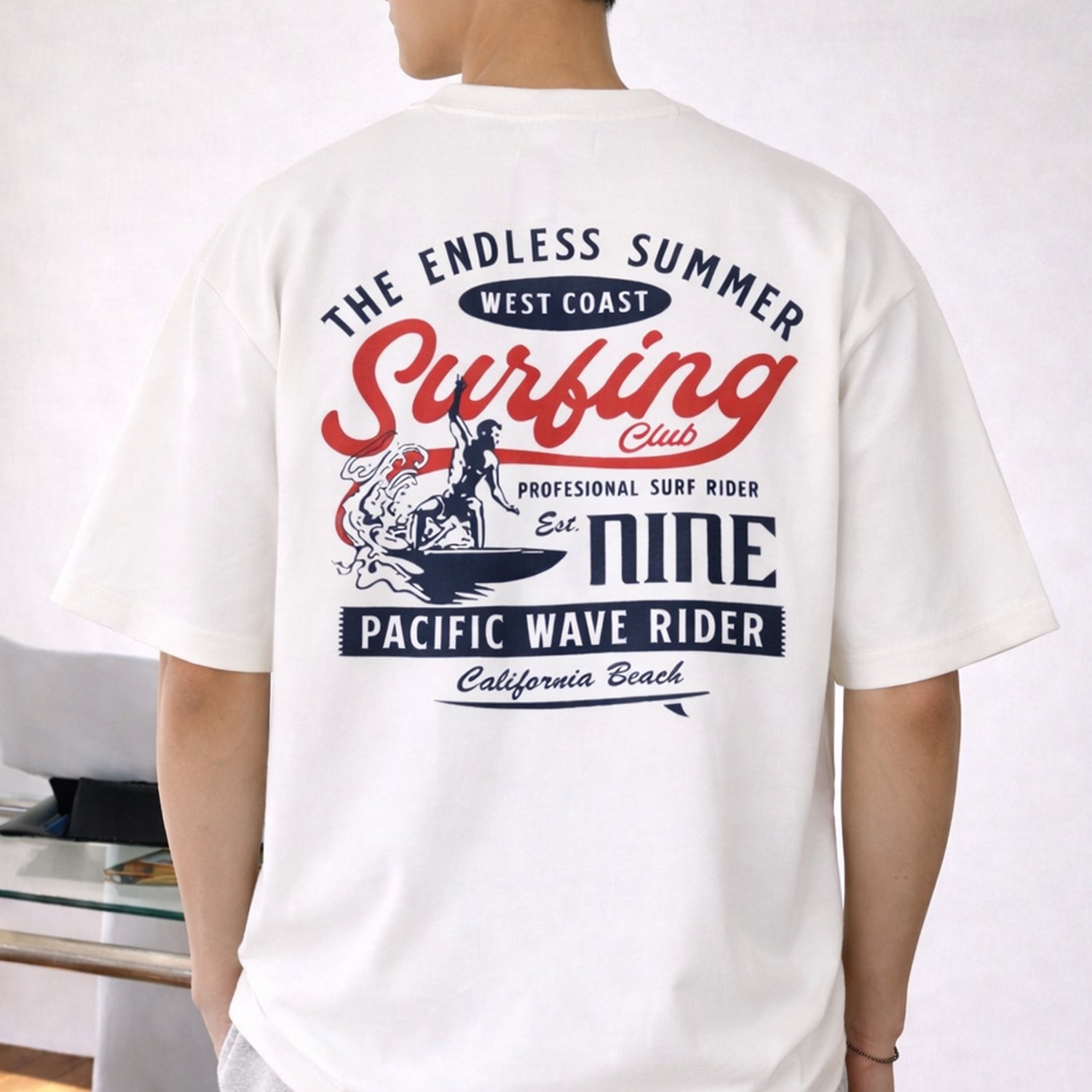Turbo "Endless Summer" Typography Oversize Tee