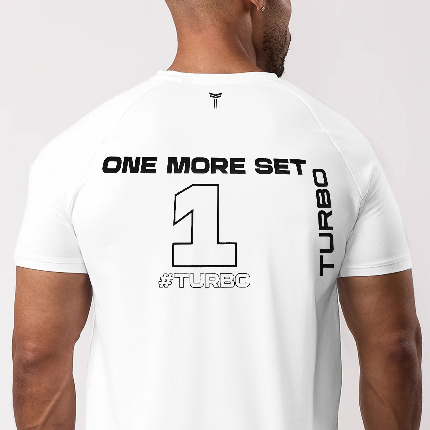 Turbo 'Men's One More Set' Drop Shoulder Dry-Fit Tee