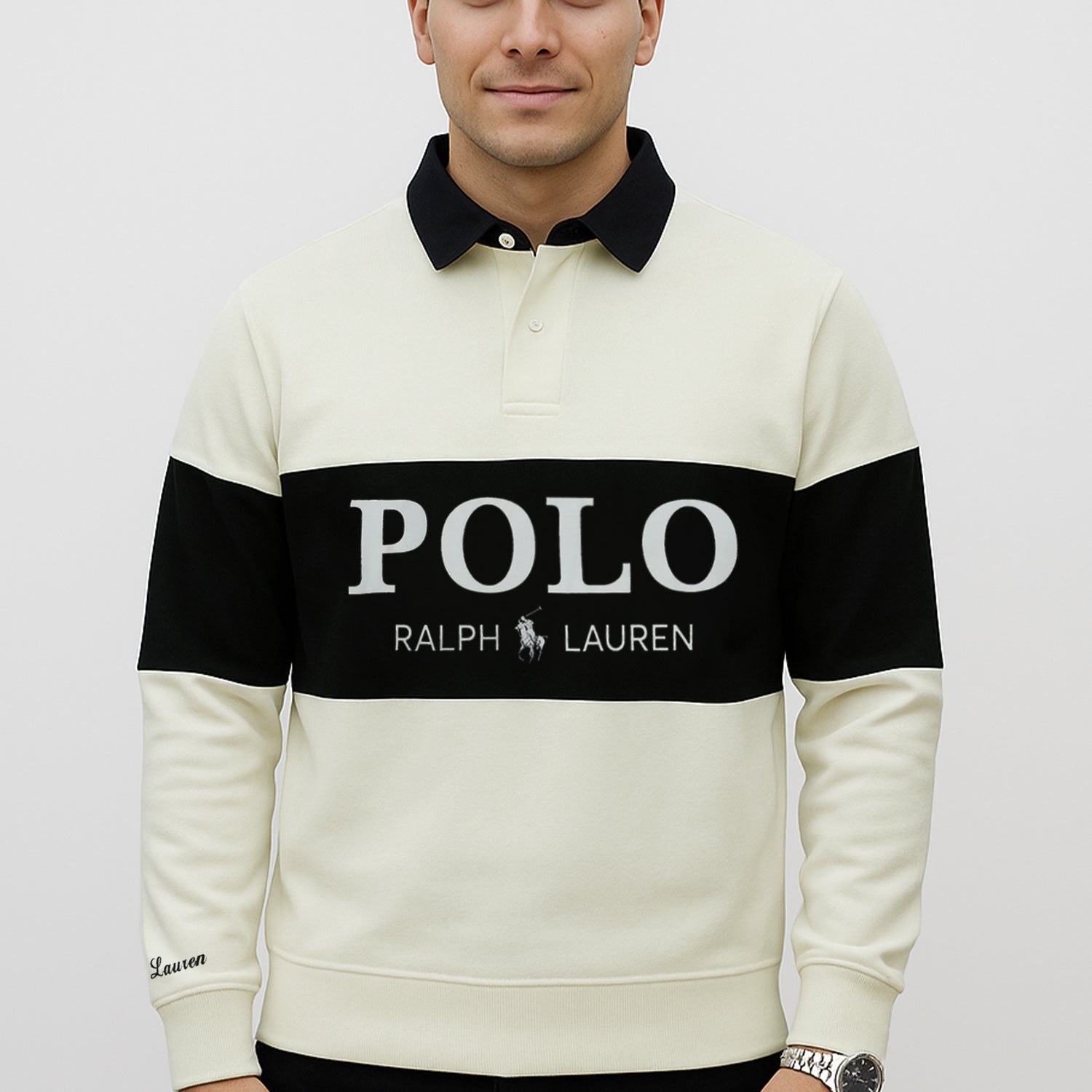 Rph Lren Classic Signature Typographi Imported Men's Sweatshirt