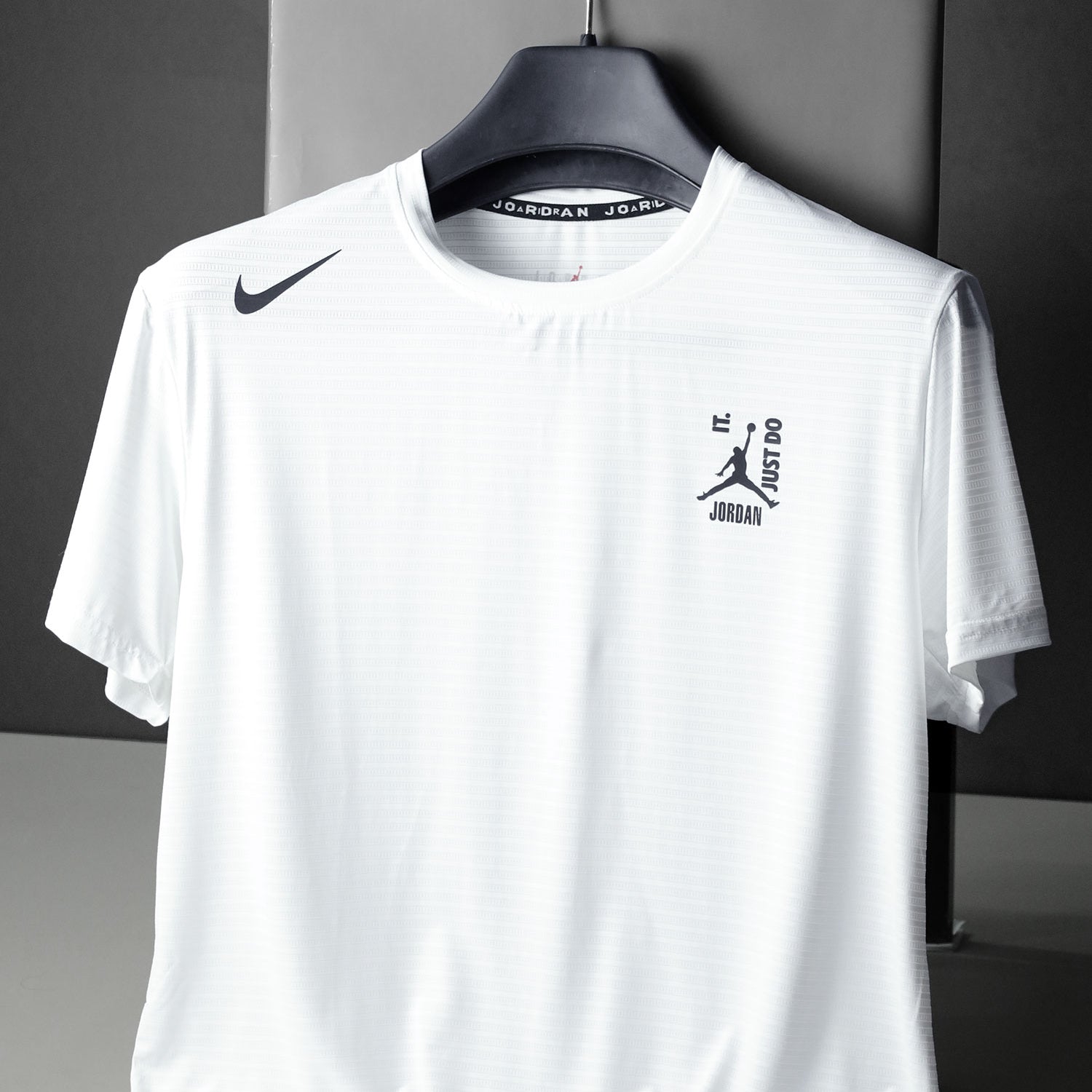 Jrdn Air Jst do it Textured Mesh Dry-Fit Tee