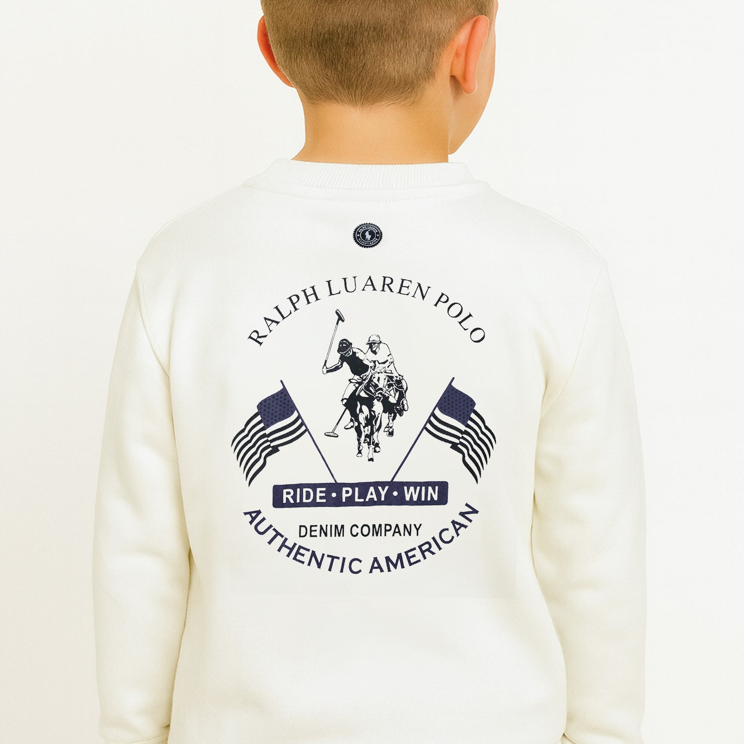 U.S. Polo Assn Round Neck Unisex Kids SweatShirt