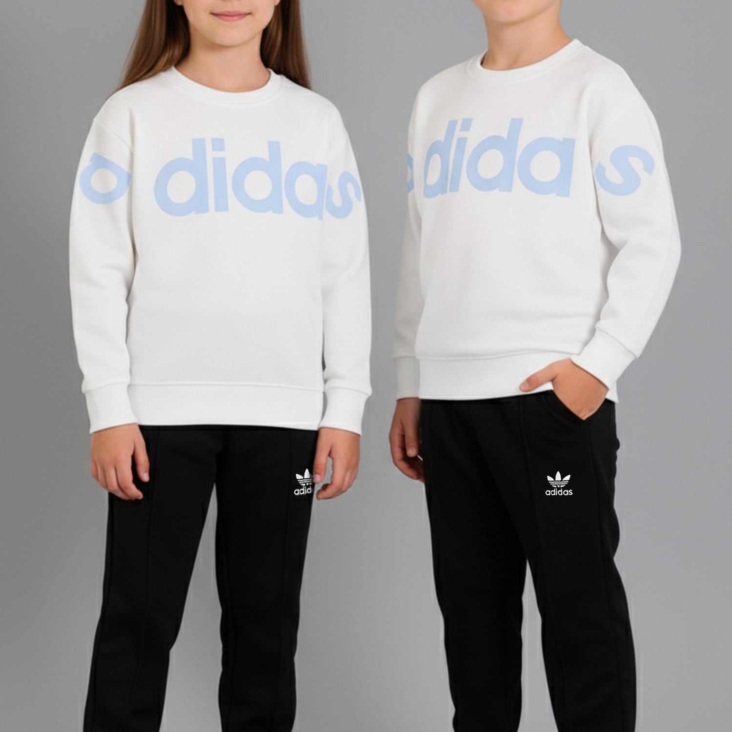 Adds Drop Shoulder Quick-Dry Unisex Younger Kids Tracksuit