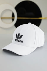 Adds Relaxed-Strap Back Trefoil Imp Polyester Cap
