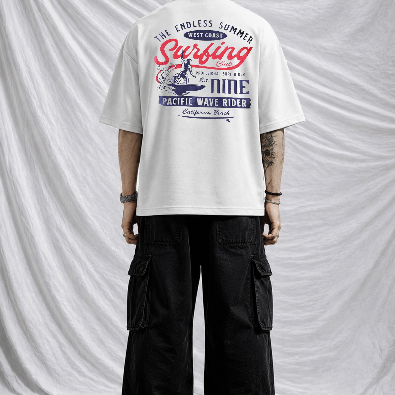 Turbo "Endless Summer" Typography Oversize Tee