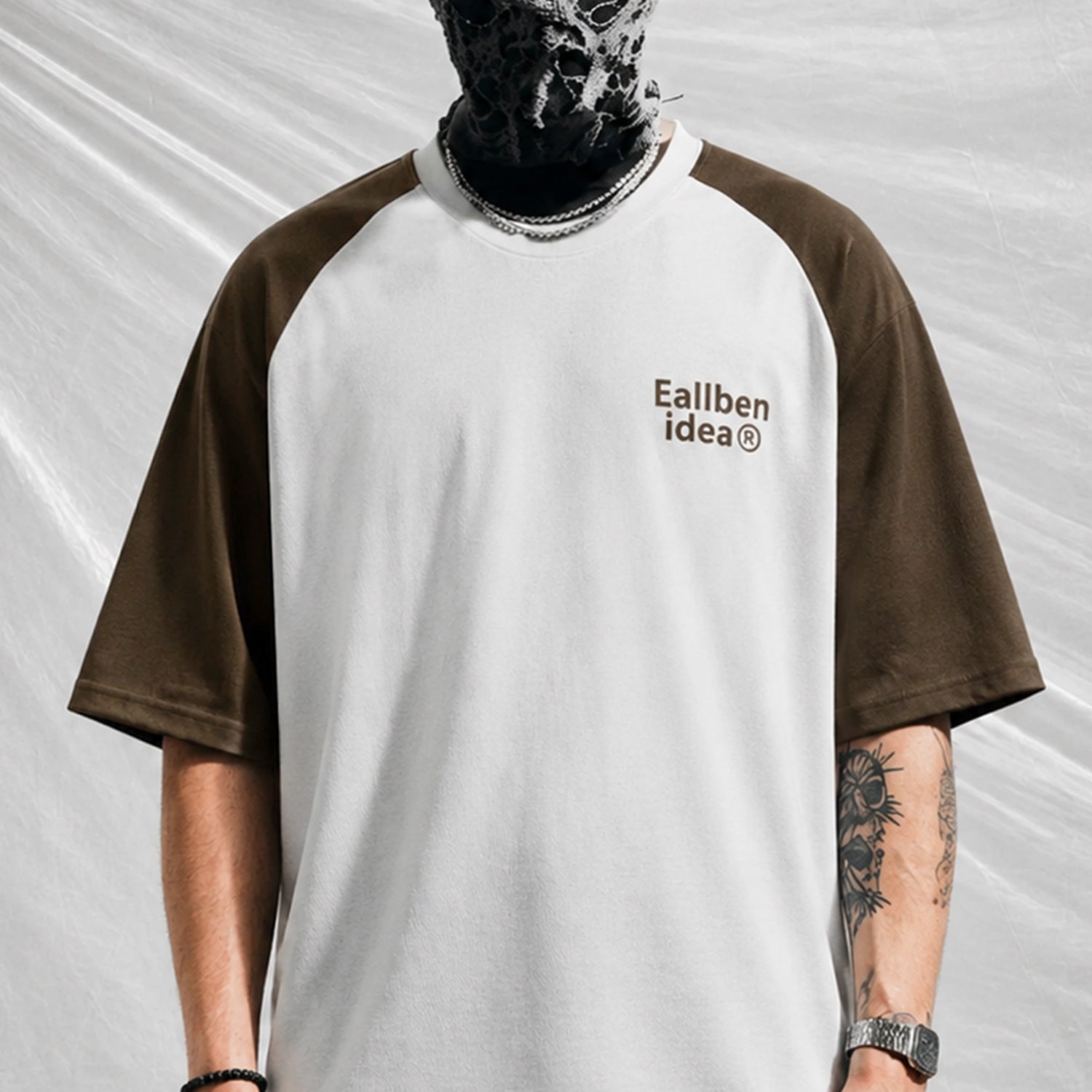Turbo Relaxed-Fit Raglan Oversize Tee
