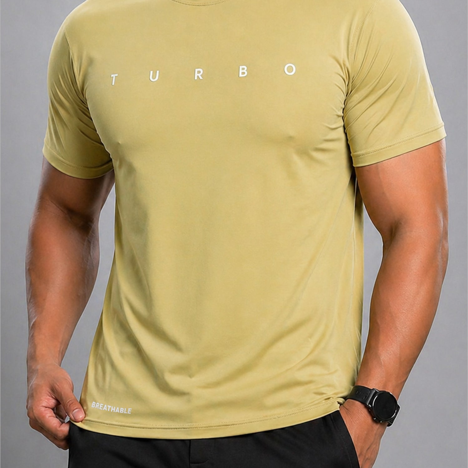 Turbo Alpha Gym Stringer Imp Dry-Fit Tee