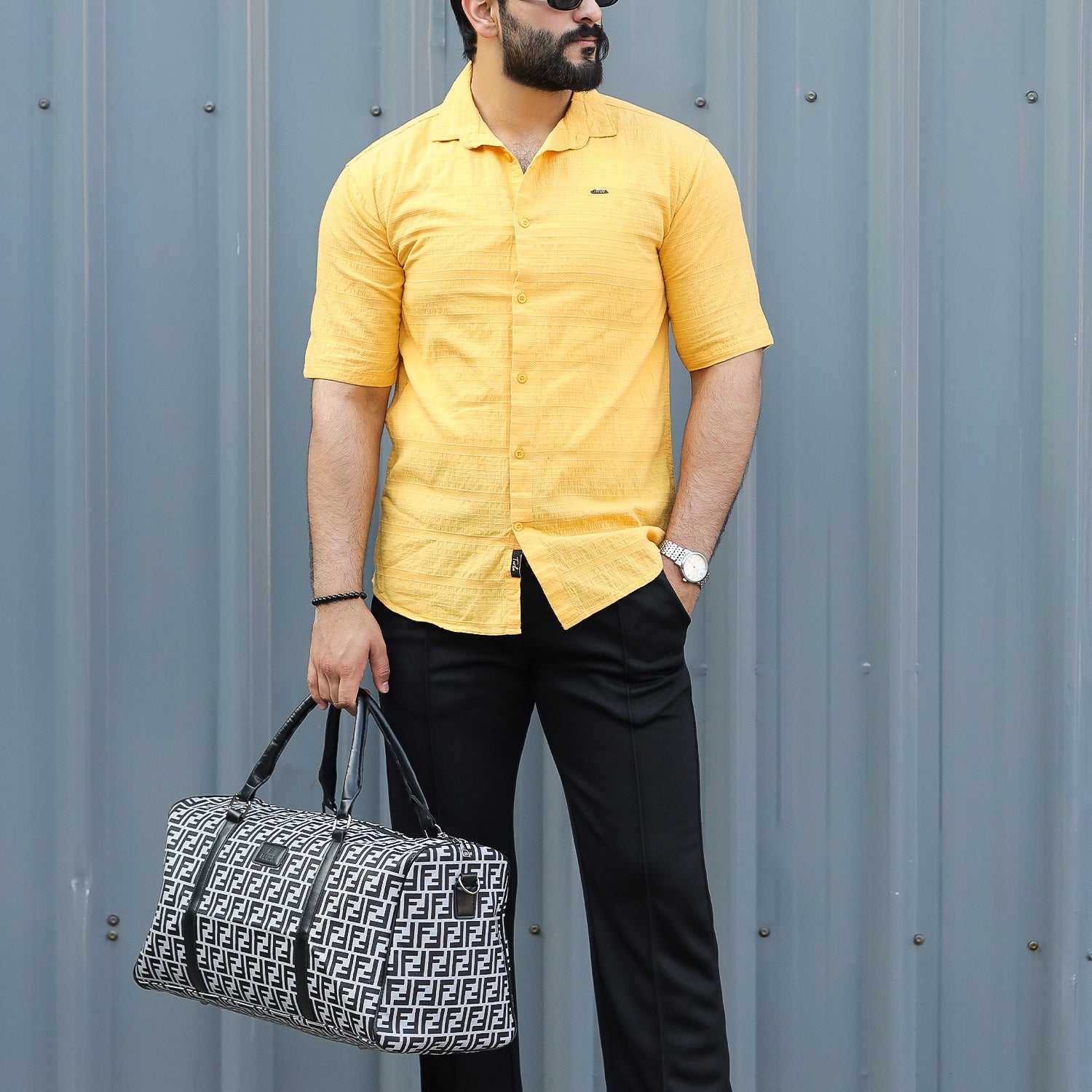 Turbo Knit Craft Crochet Casual Shirt