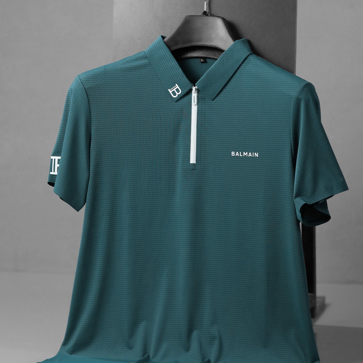 Blman Quarter-Zip Performance Imp Dry-Fit Polo
