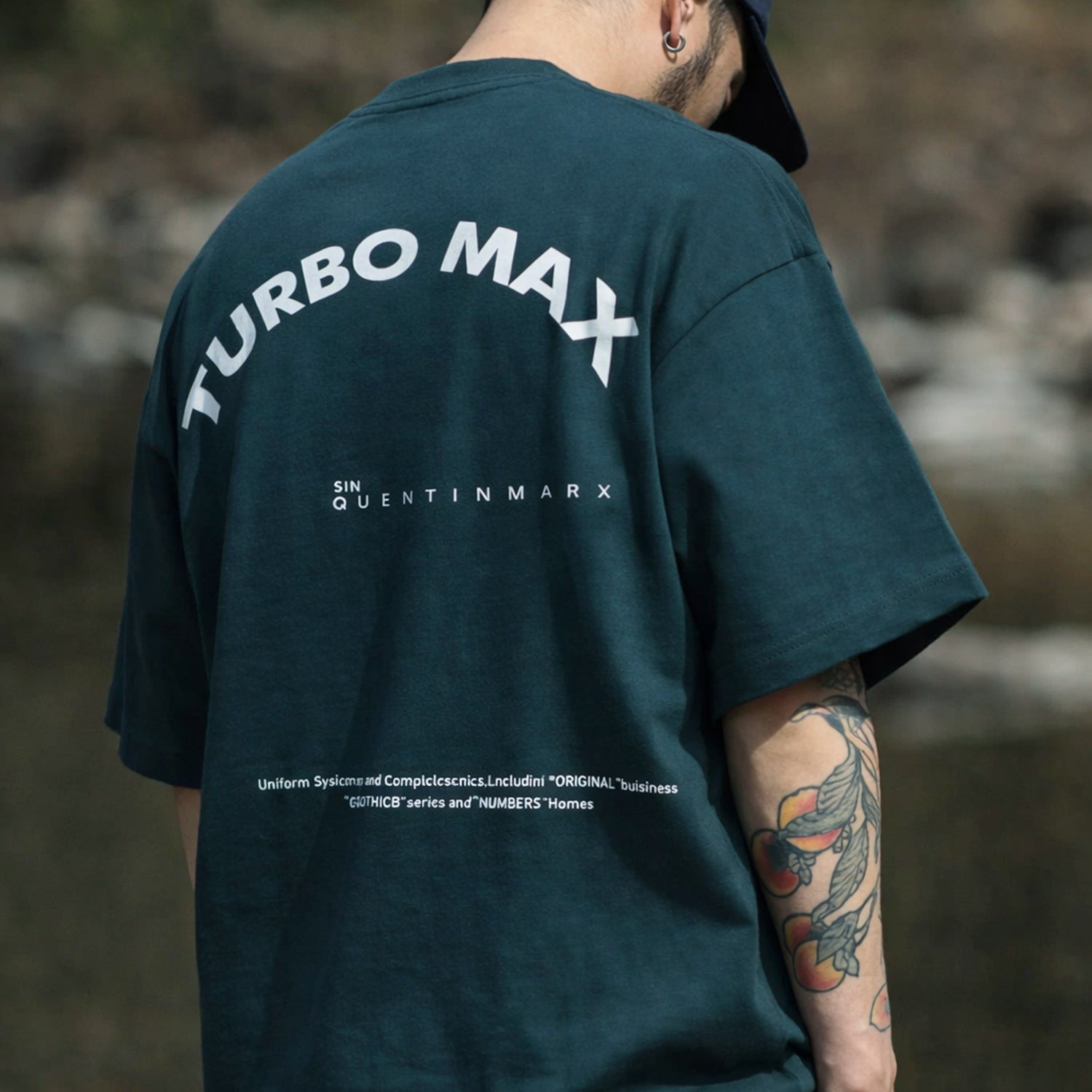 Turbo Calm Edge Men's Oversize Tee