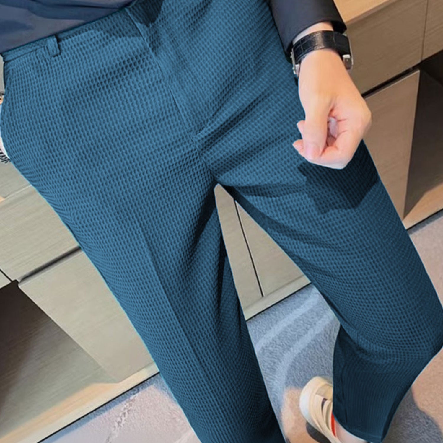 Turbo 'Apex' Elite Series Slimfit Waffle Pant