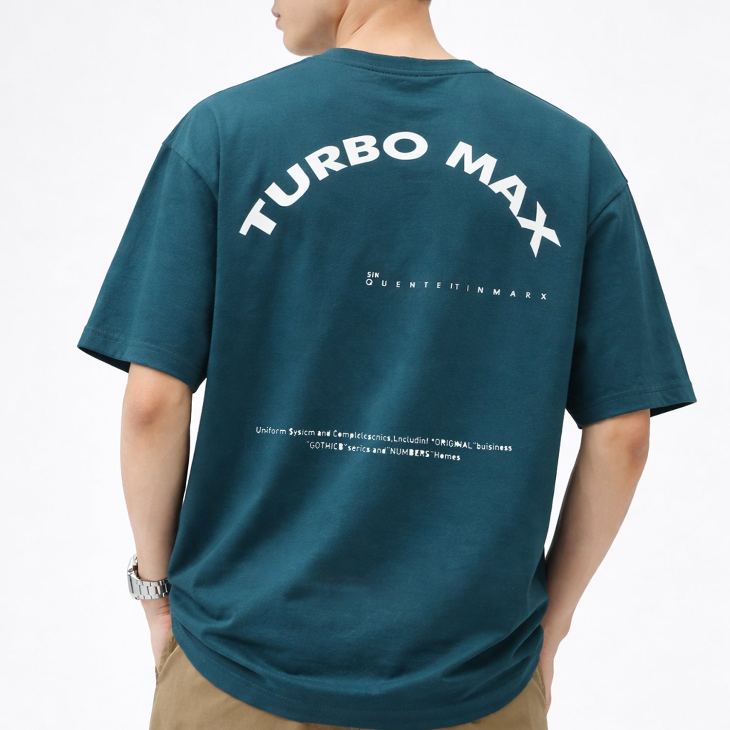 Turbo Calm Edge Men's Oversize Tee