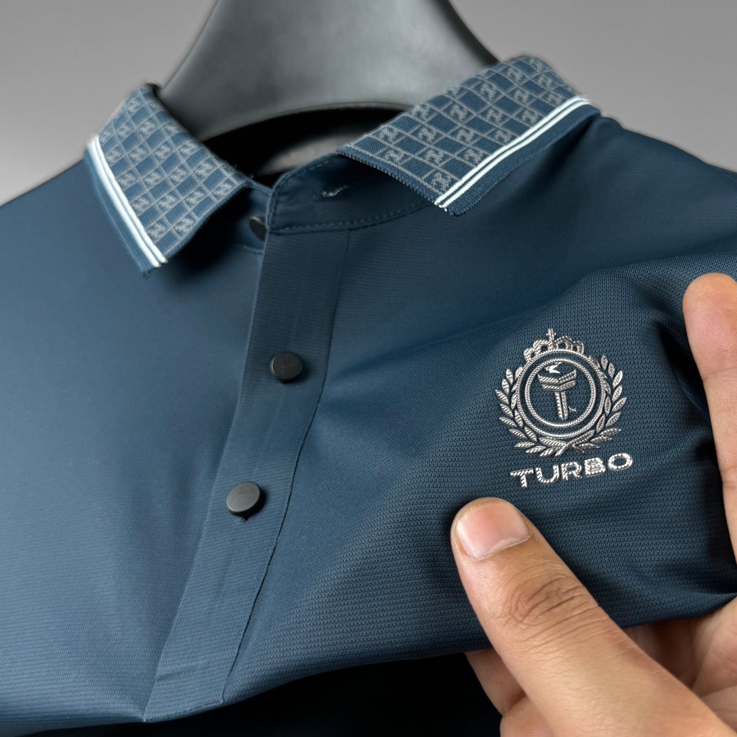Turbo Vintage Butterfly Crisp Stitchless Men's Polo Shirt