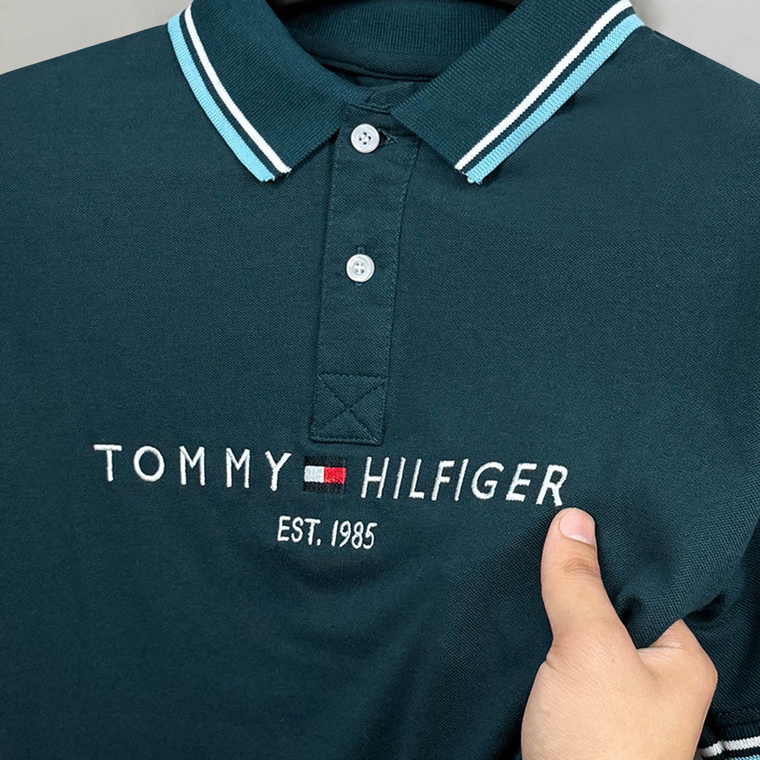 Tmy Hilfgr Casual Prestige Men's Polo Shirt