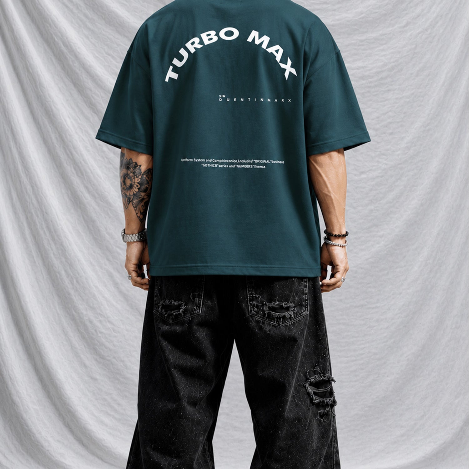 Turbo Calm Edge Men's Oversize Tee