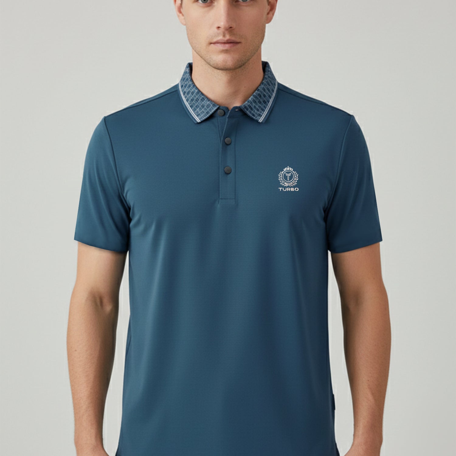 Turbo Vintage Butterfly Crisp Stitchless Men's Polo Shirt