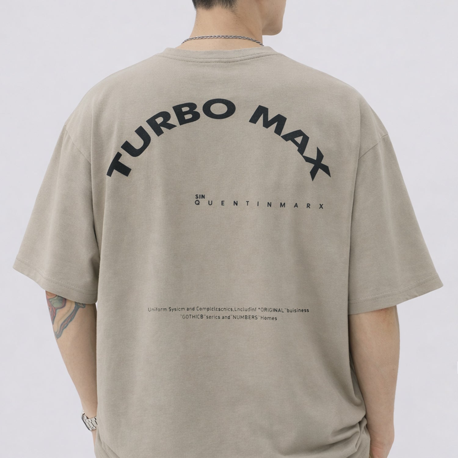 Turbo Calm Edge Men's Oversize Tee