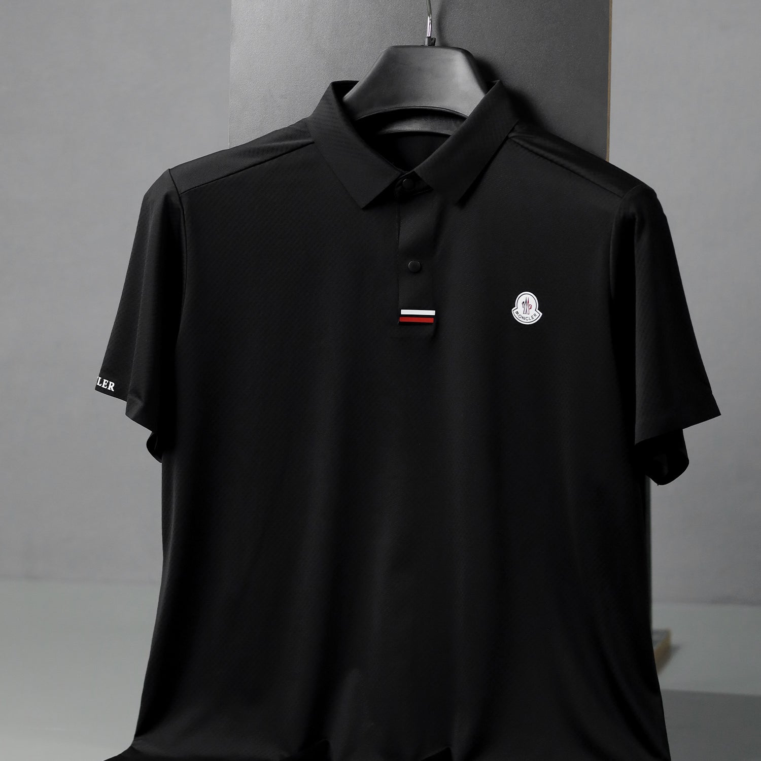 Monclr Moisture-Wicking Imp Dry-Fit Polo