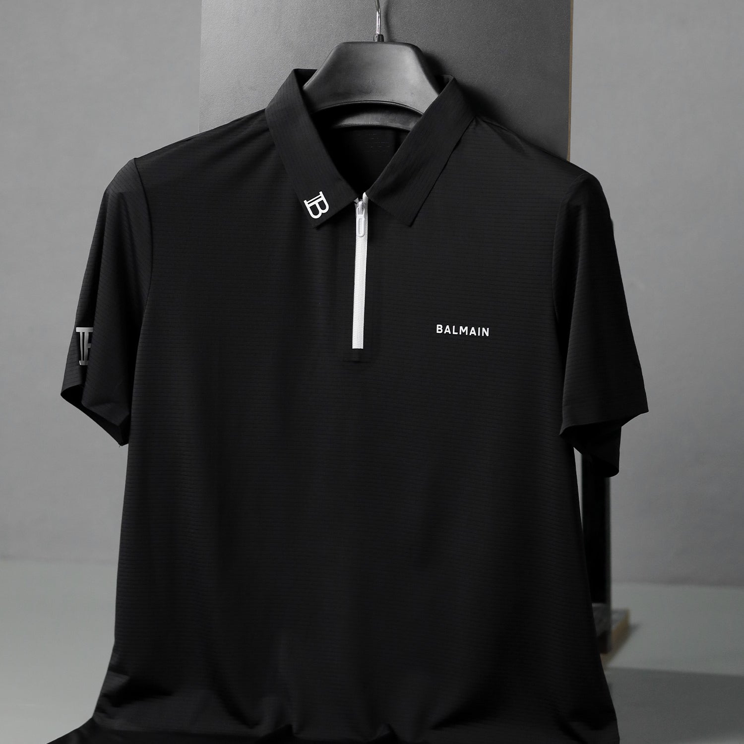 Blman Quarter-Zip Performance Imp Dry-Fit Polo