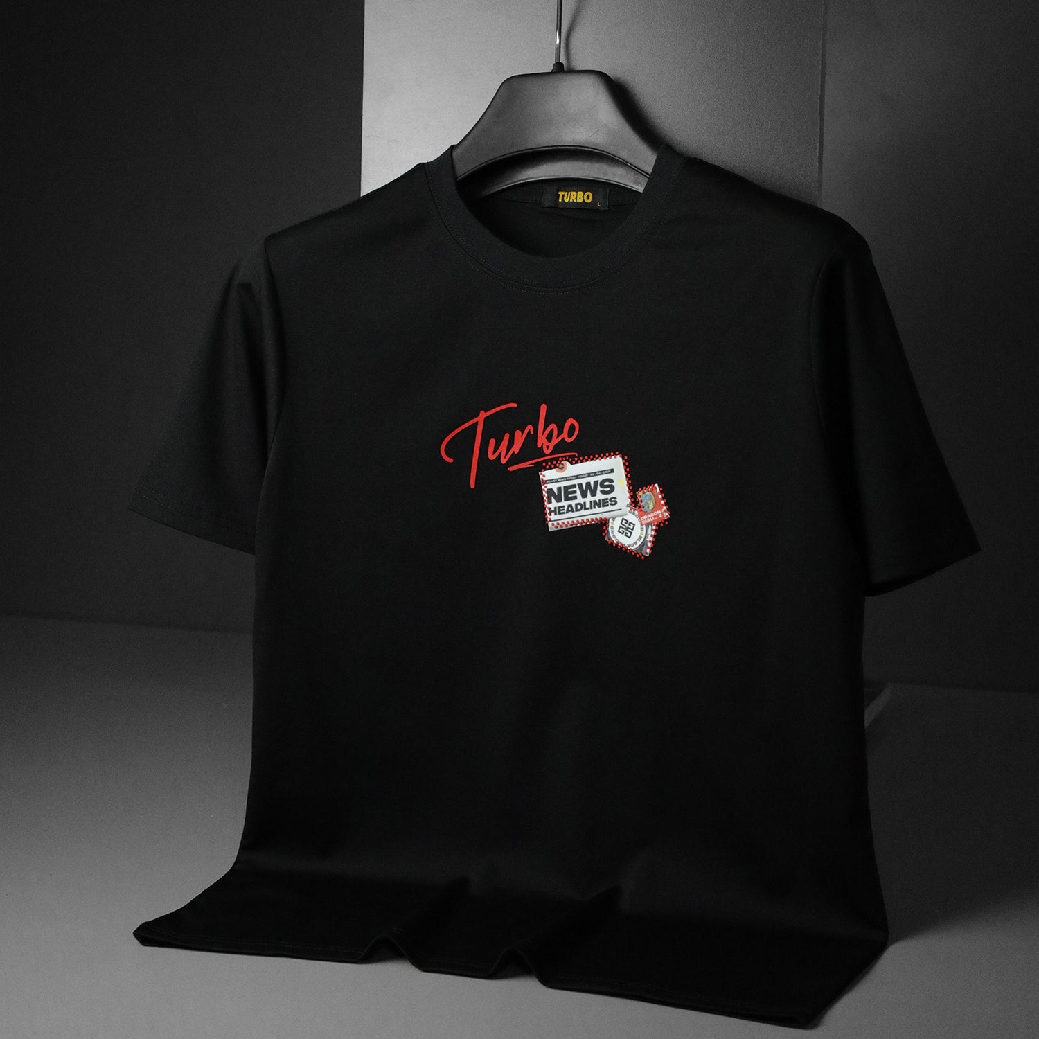 Turbo News HeadLines Graphic Tee