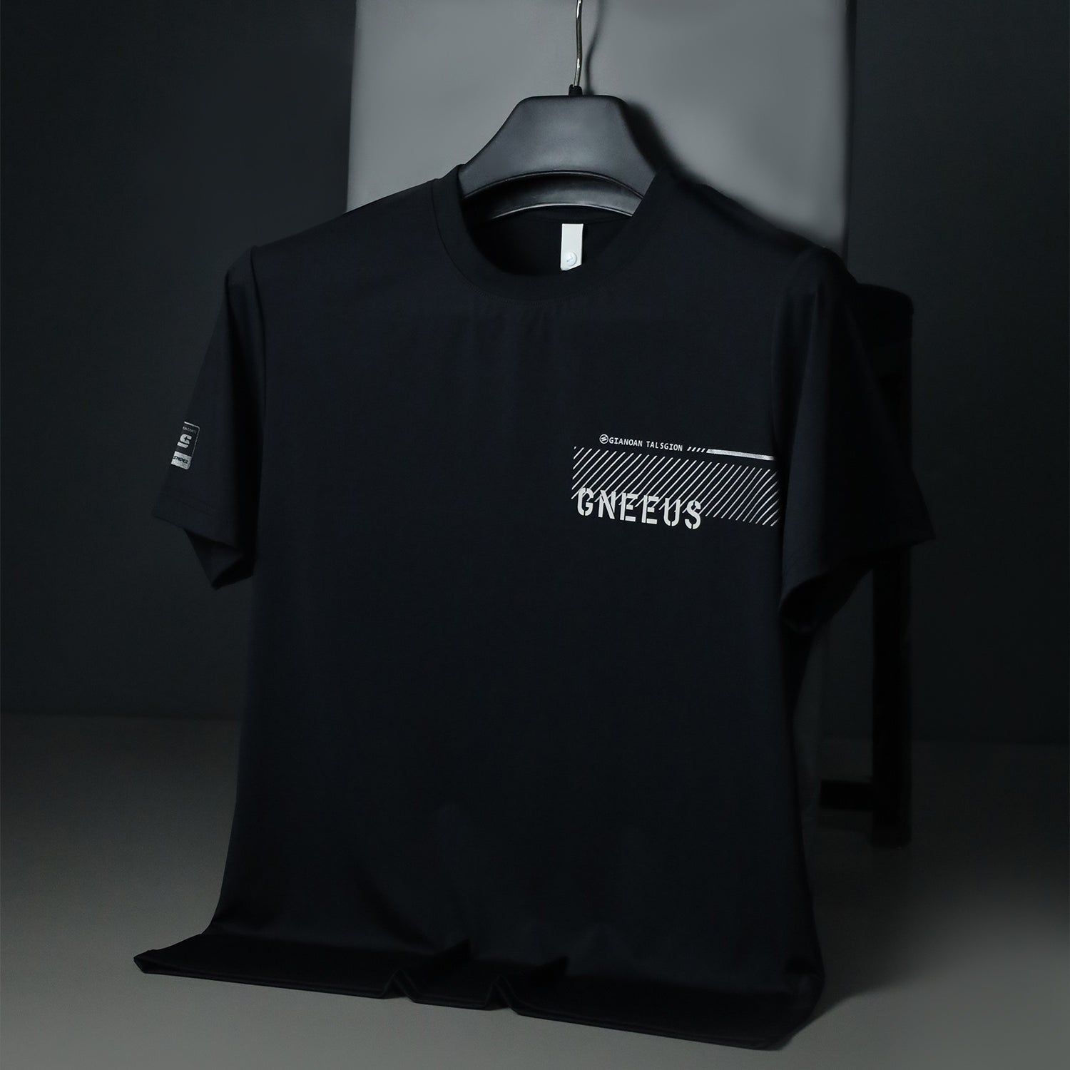 Cotton Blend Round Neck T-shirt