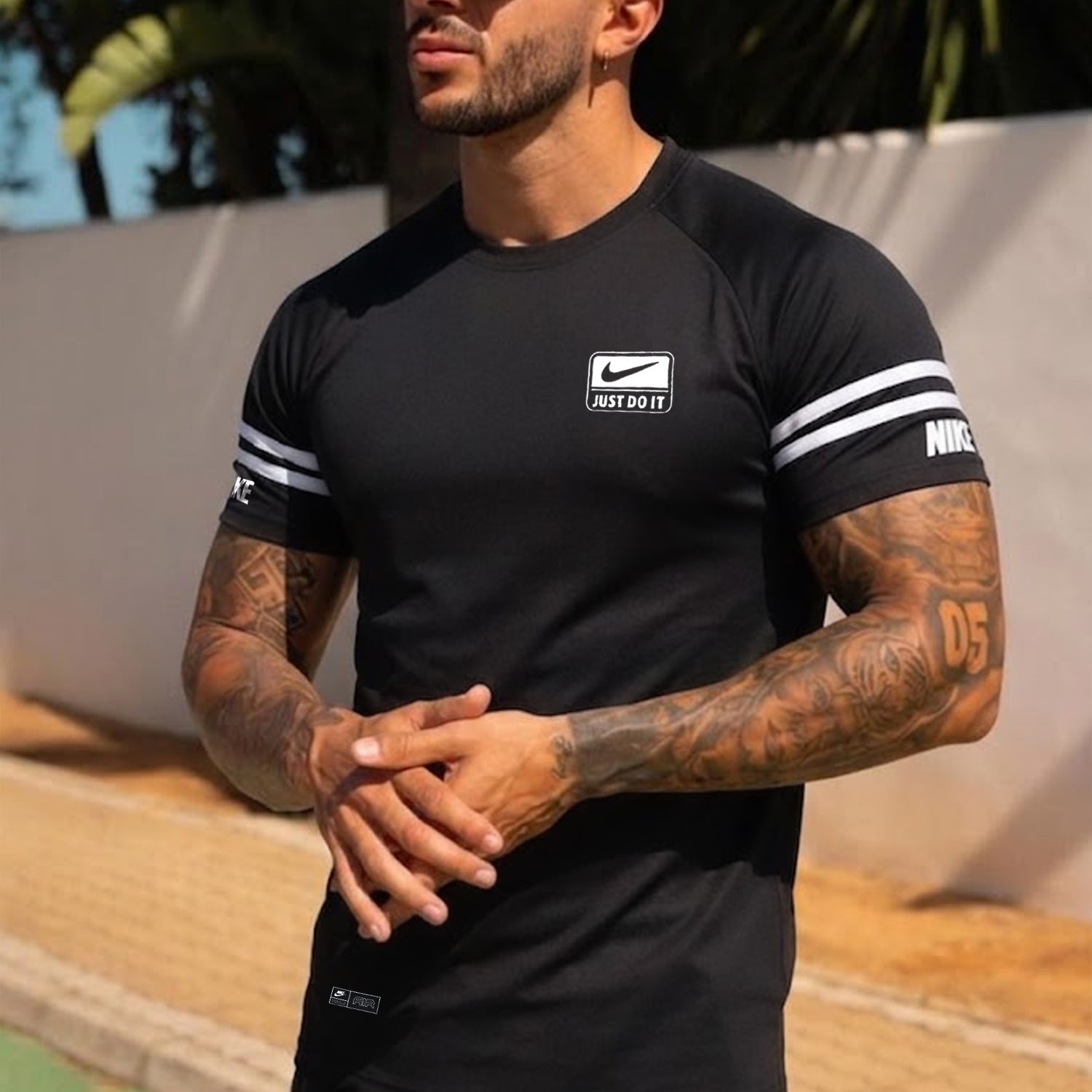 Nke Just Do It Raglan Sleeves Imp Dry-Fit Tee