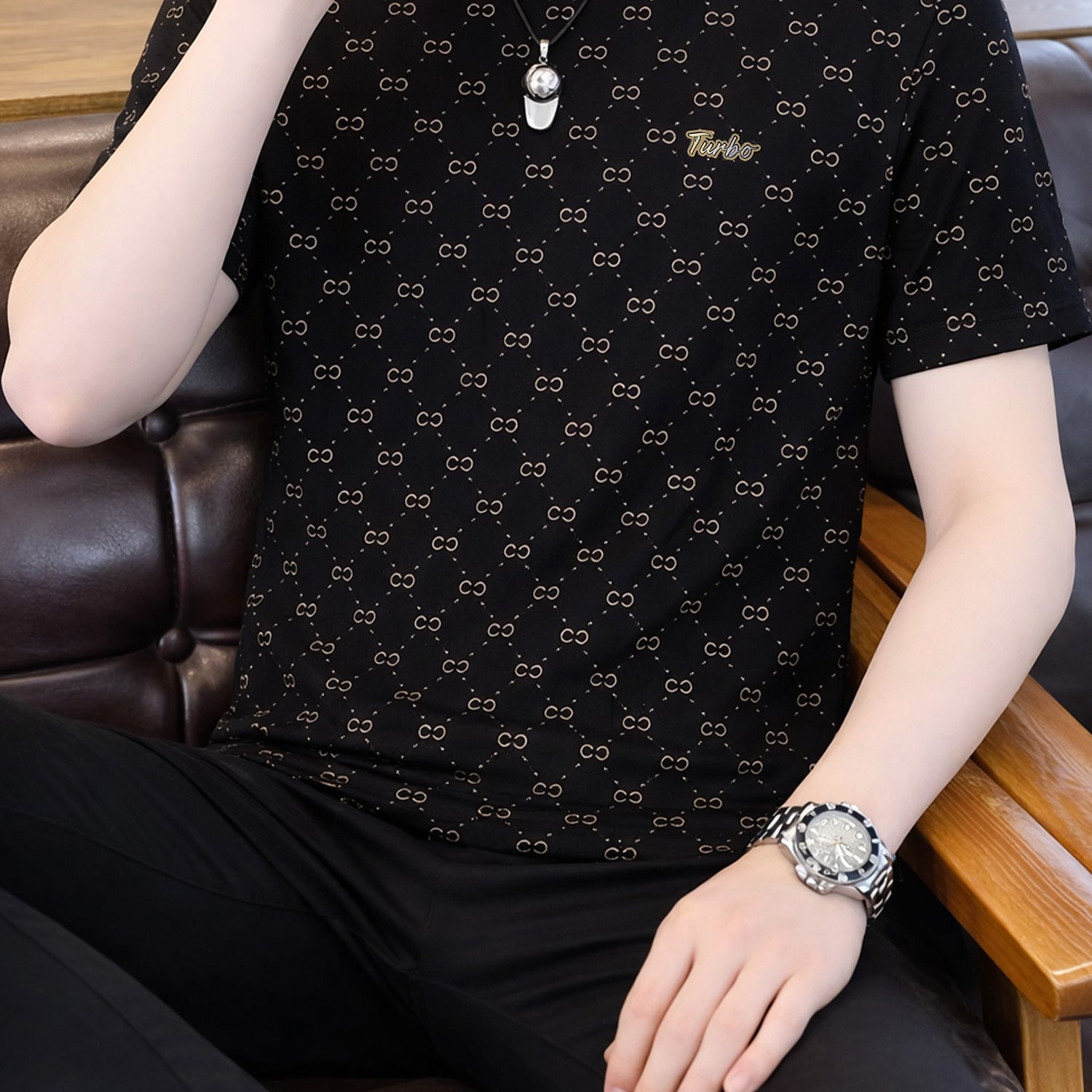 Turbo "Essential Printed" Summer Tee*