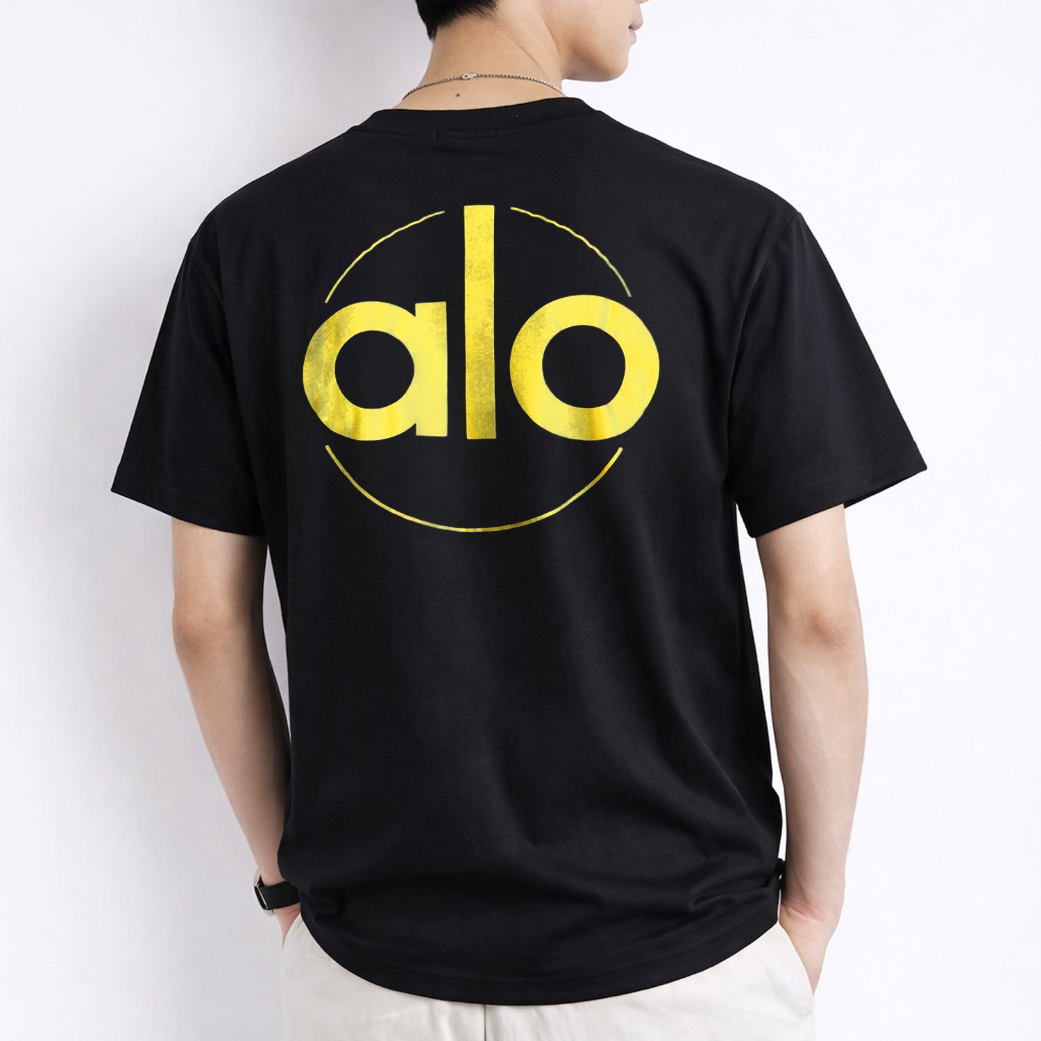 Alo Front Minimalist Style Men's Tee