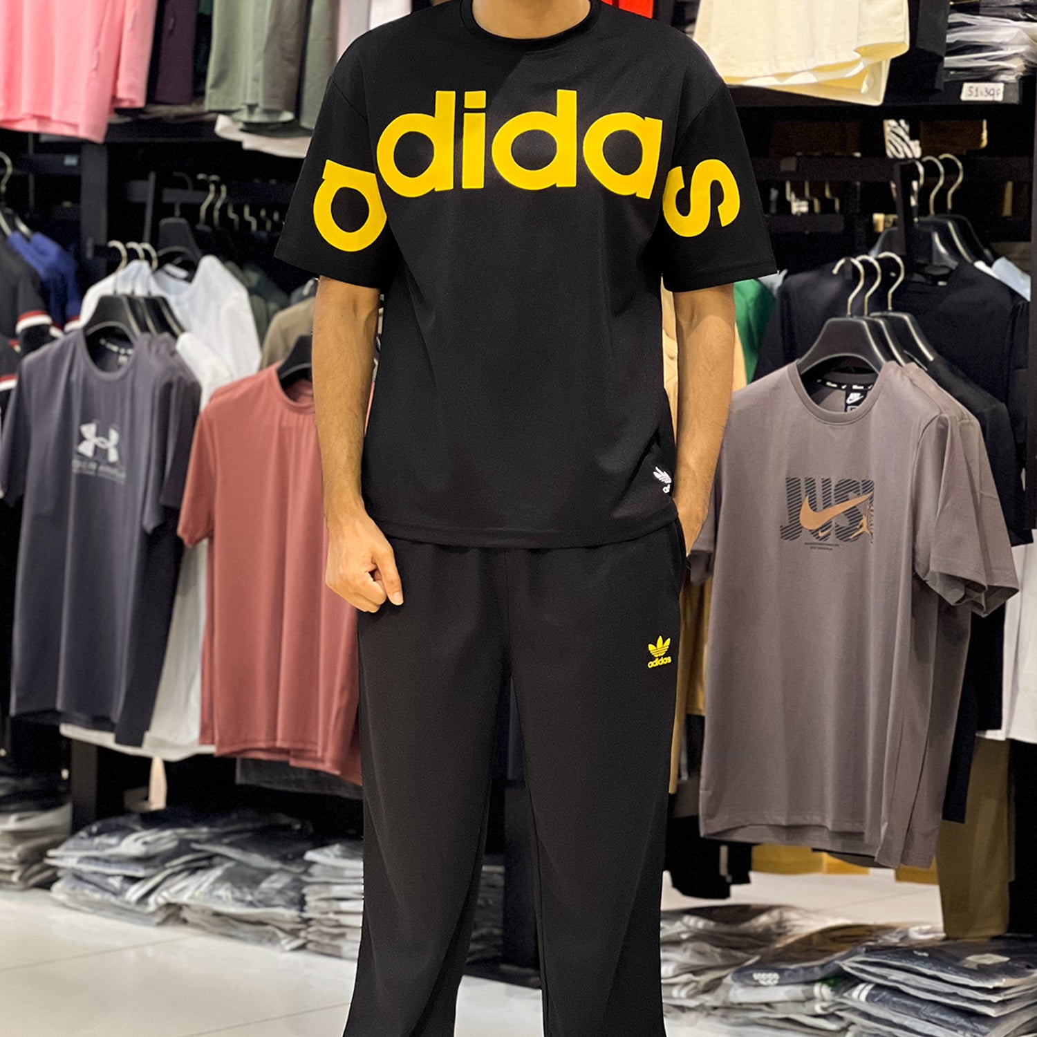 Adds Drop Shoulder Quick-Dry Tracksuit