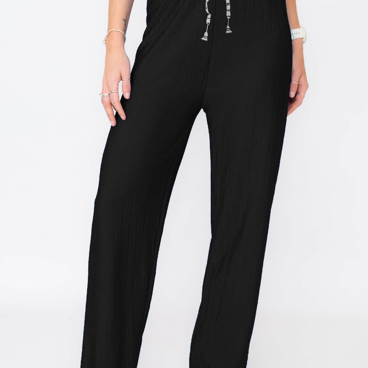 MaakeMeChic PaperBag Fancy Style Flapper Trouser - Women