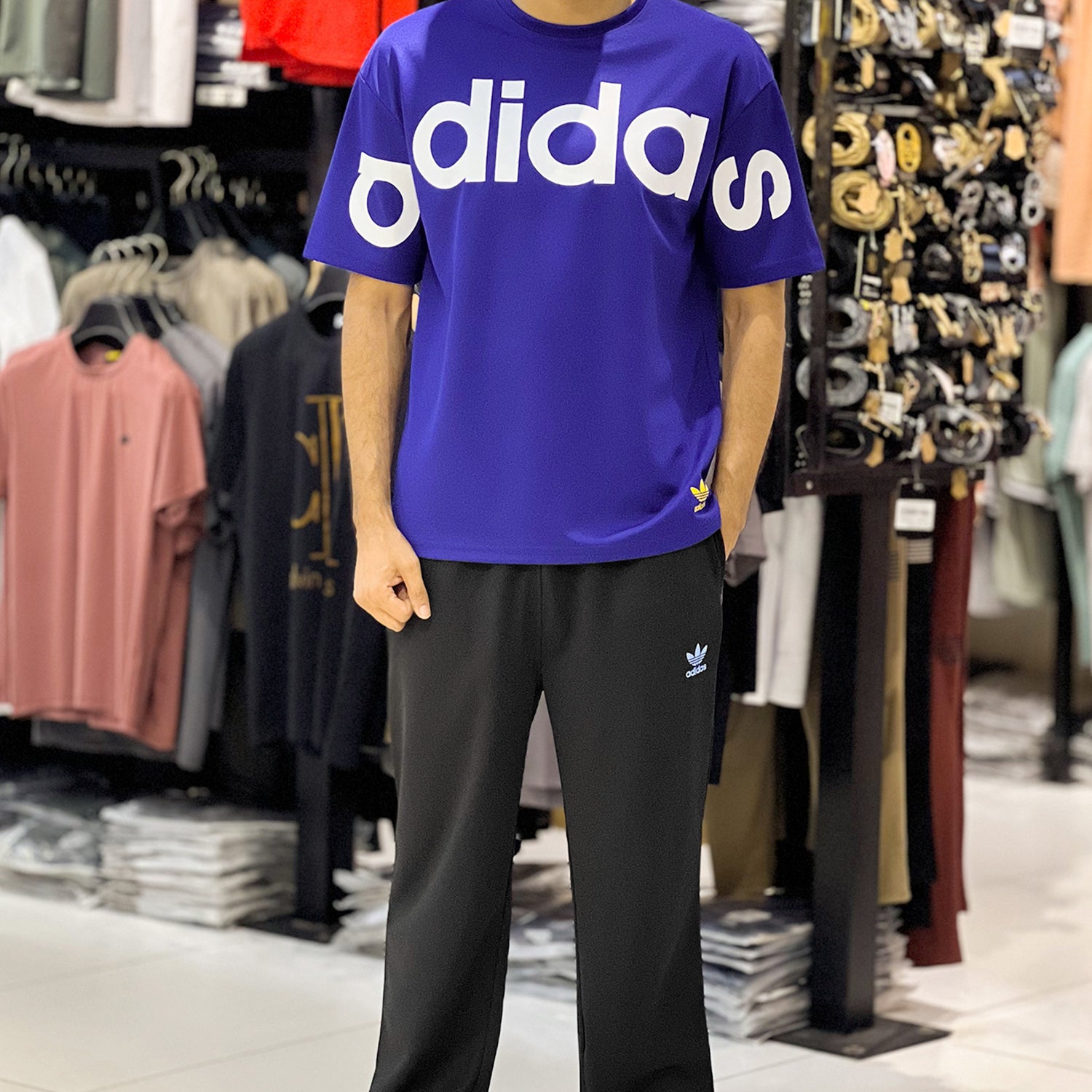 Adds Drop Shoulder Quick-Dry Tracksuit