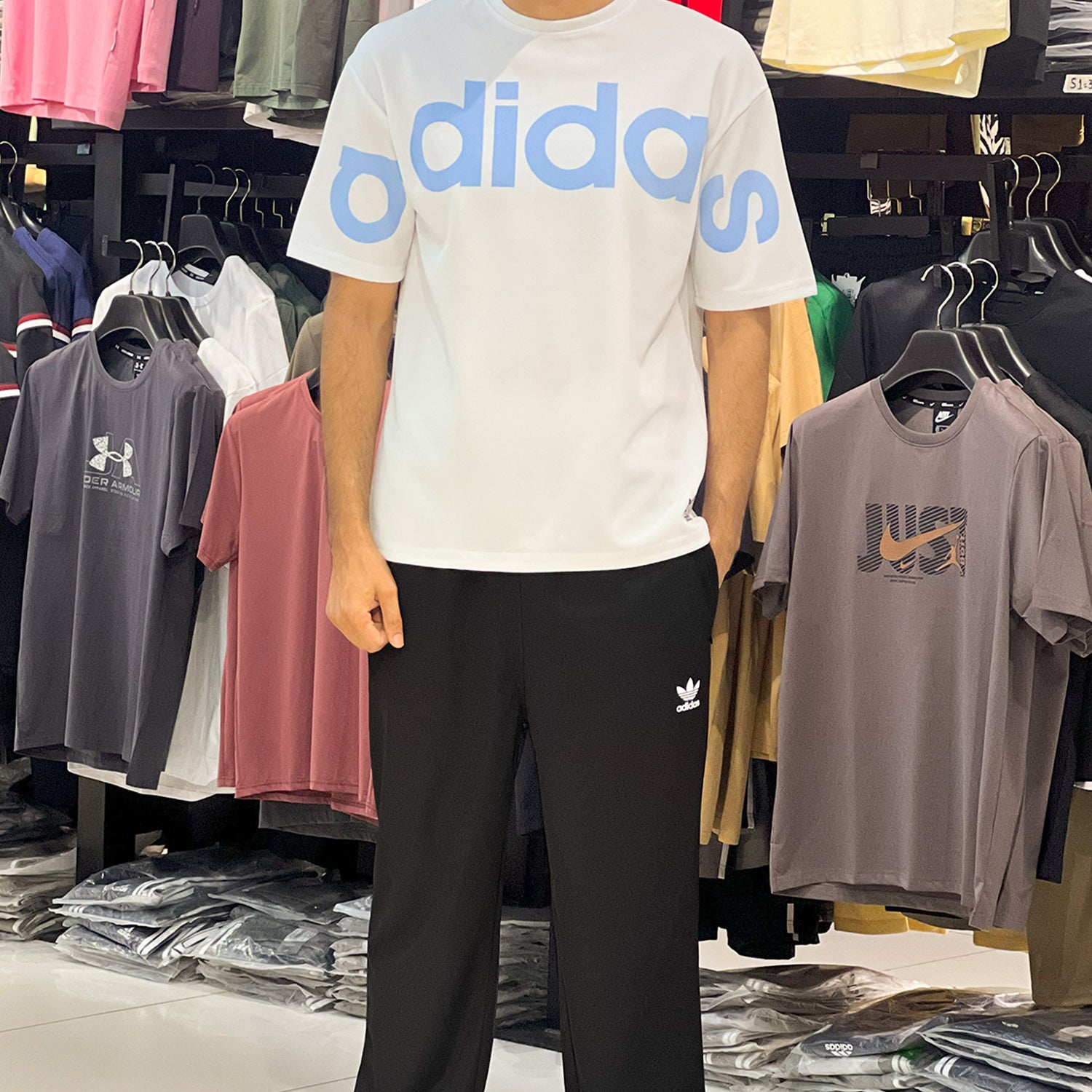 Adds Drop Shoulder Quick-Dry Tracksuit