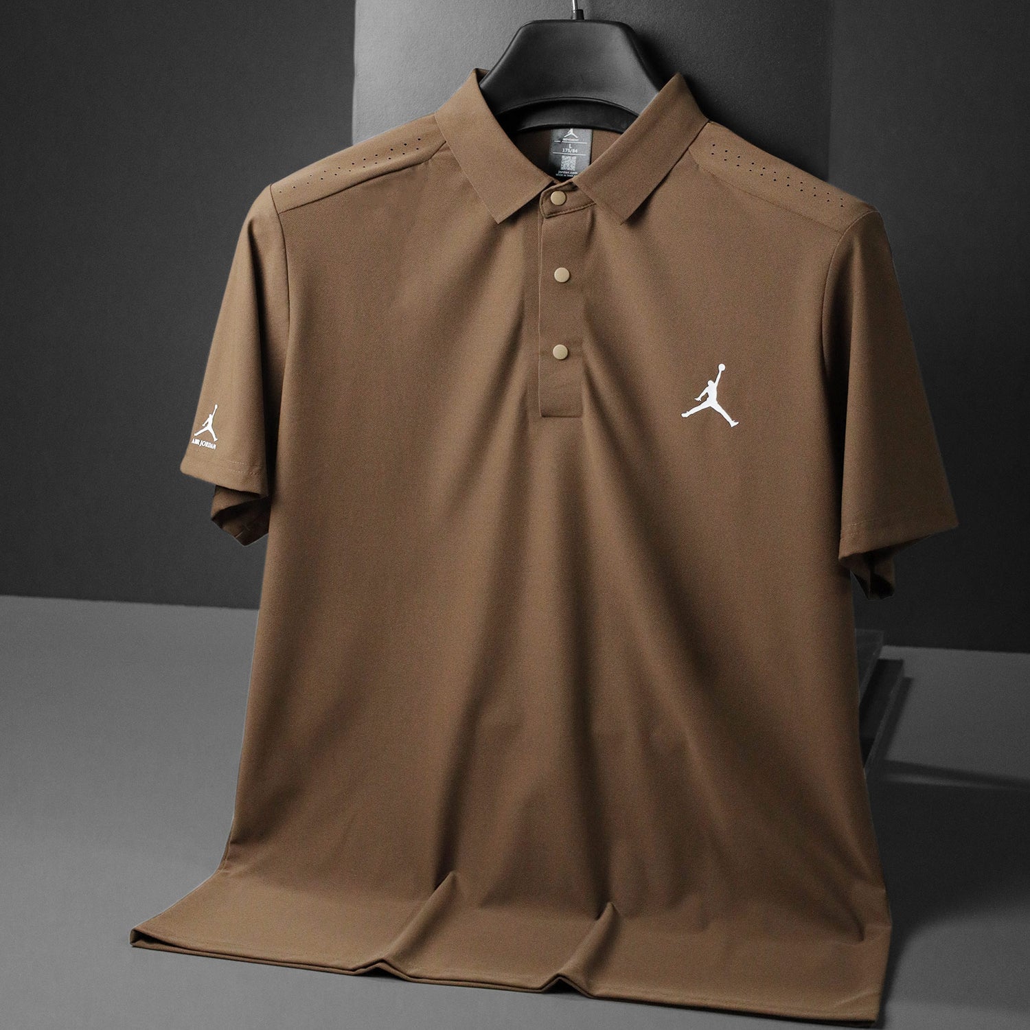 Jrdn Team Style Jumpman Dry-Fit Polo