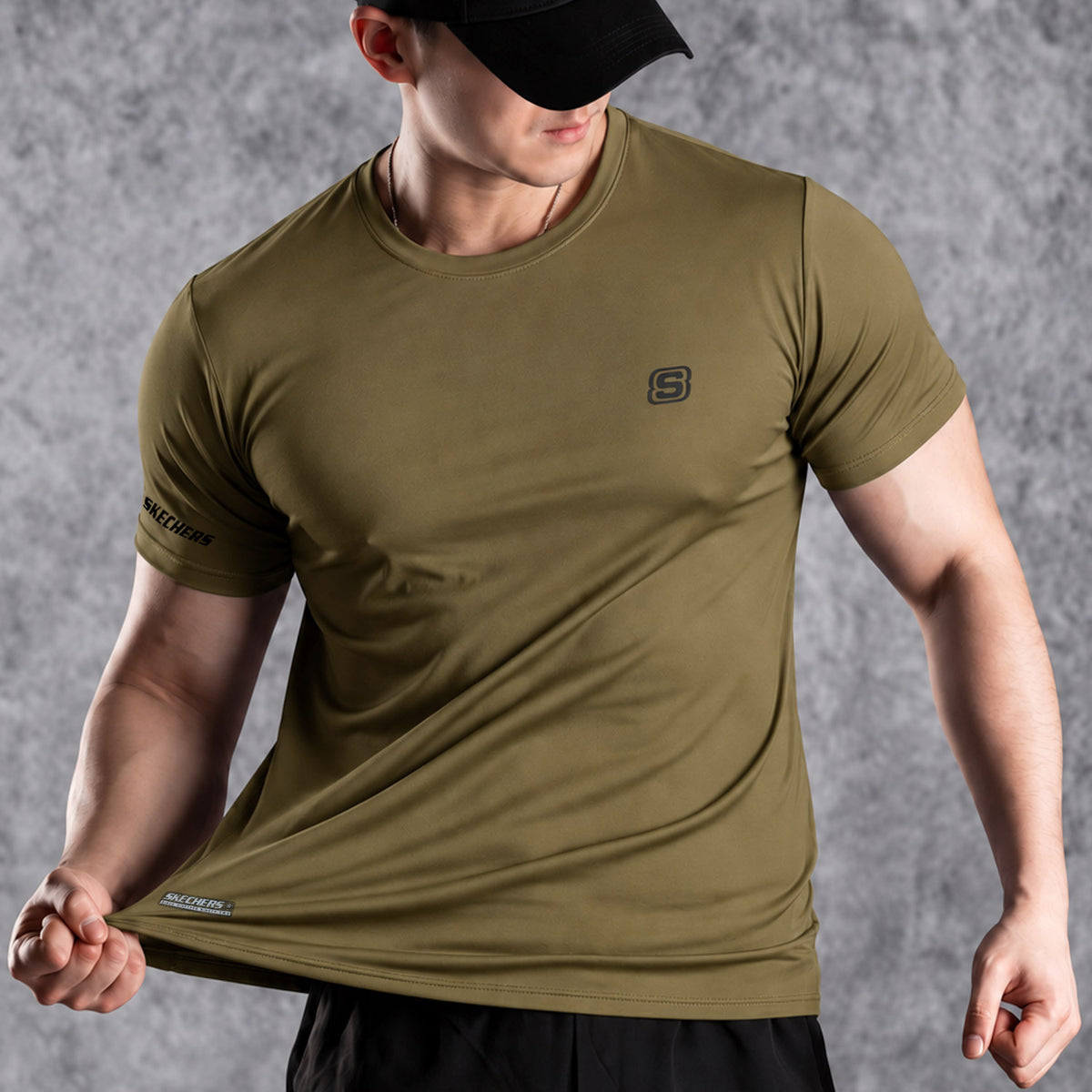 Skchr Activewear Essential Imp Dry-Fit Tee
